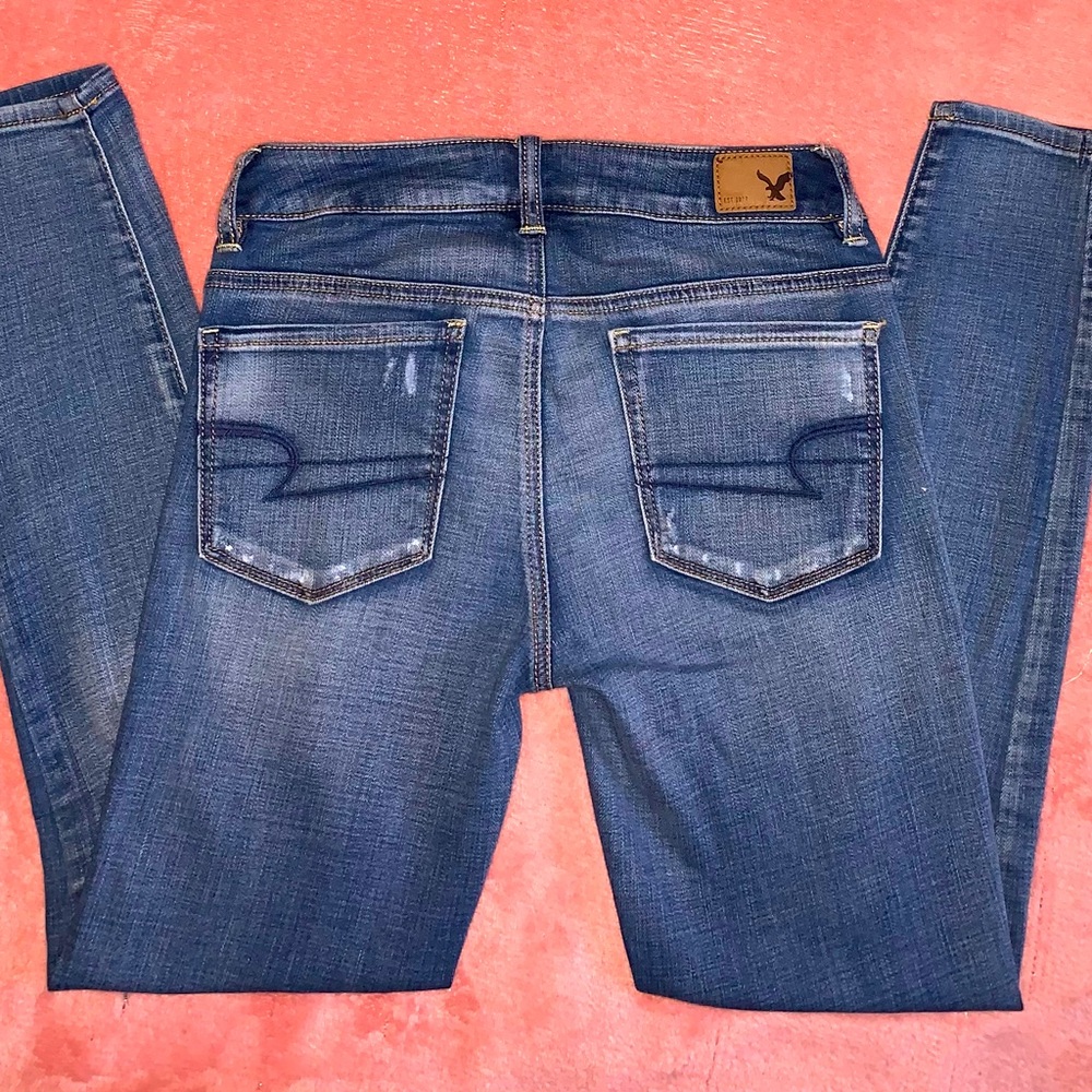 American Eagle Mid-Rise Ankle Jeggings